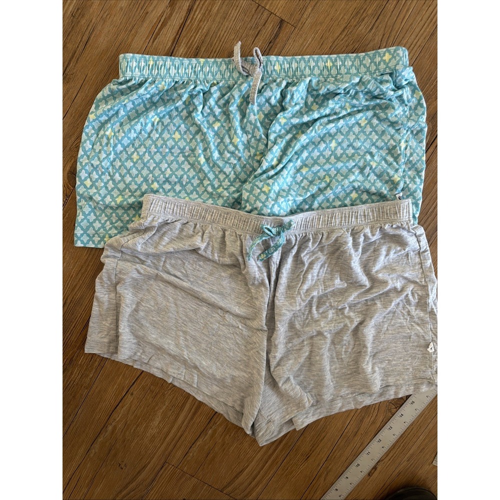 J&b Sleep Lounge Shorts Soft Comfort 2 Pairs Size Women's Small Pull On